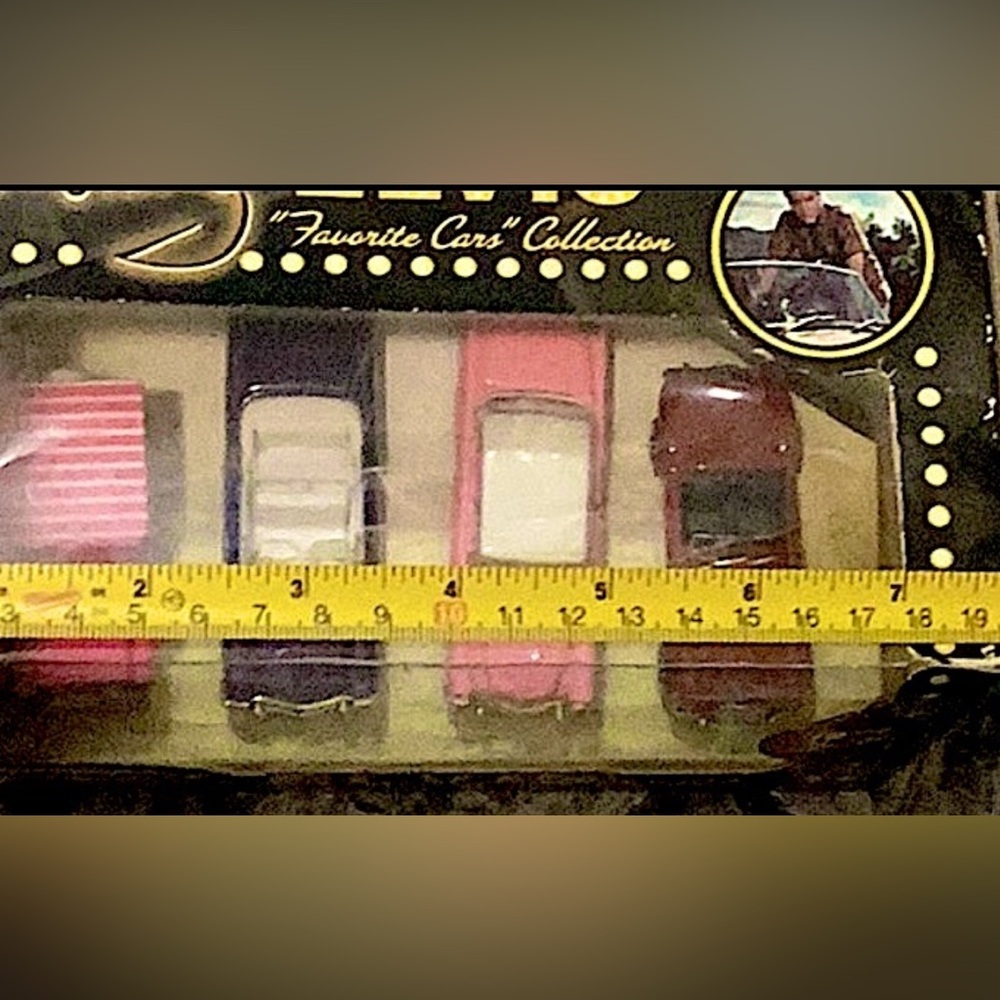 Preowned Mattel Pink and Purple Classic Car Toy Set 2001 Match Box Collectibles - Picture 13 of 16
